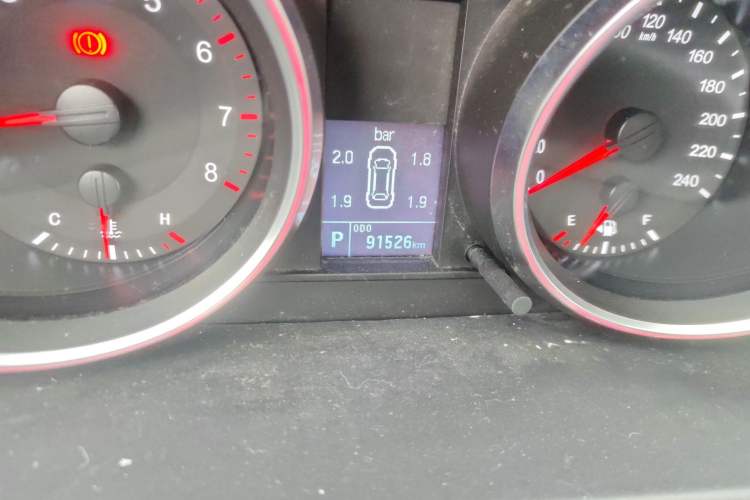 Used Haval H6 2017 Blue Label Sport Edition 1.5T Automatic Two-Wheel Drive Luxury Model Odometer Close Up