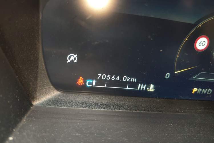 Used Lincoln Corsair 2022 2.0T Four-Wheel Drive Luxury Edition Odometer Close Up