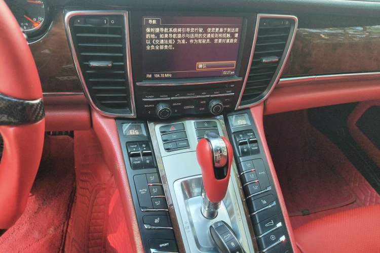 Used Porsche Panamera 2010 Panamera 3.6L Audio And AC Panel