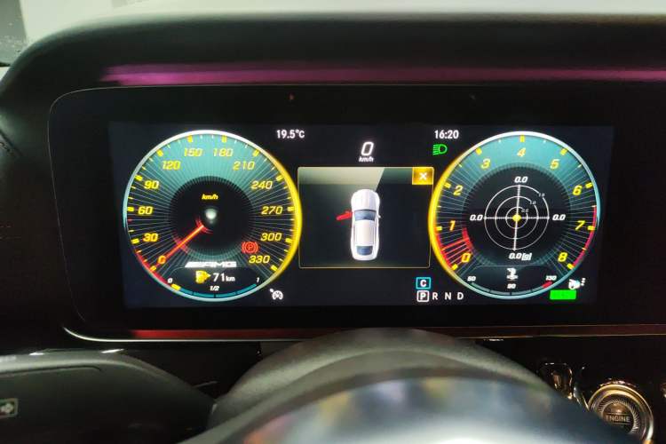 Used Mercedes-Benz AMG GT 2019 AMG GT 50 four-door sports car Instrument Cluster