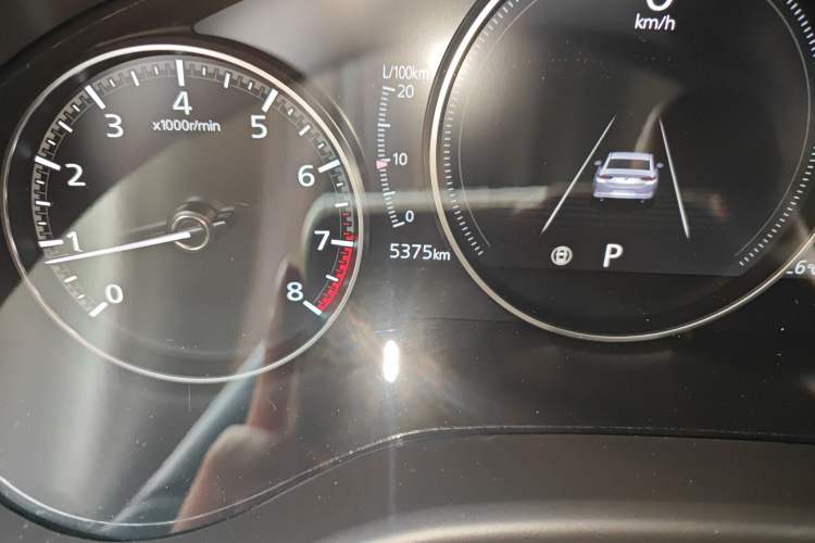 Used Mazda 3 Axela 2023 2.0L Automatic Zhiyao Edition Odometer Close Up