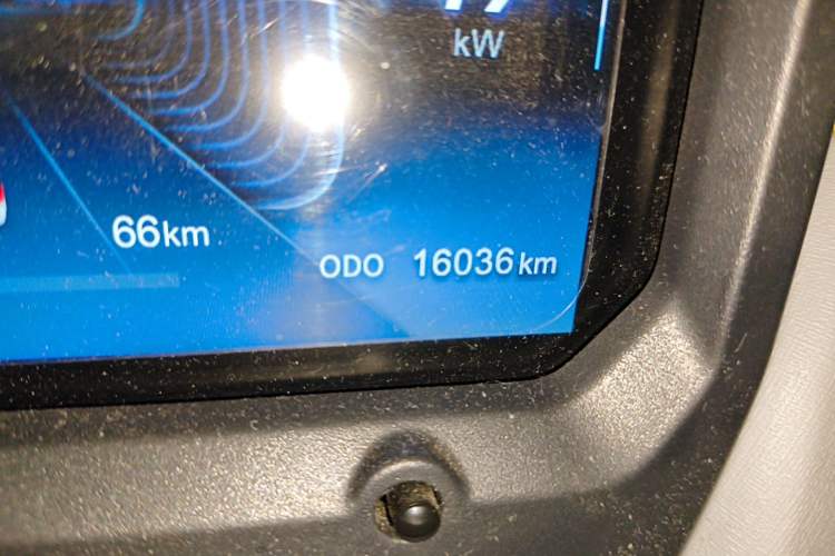 Used Chery QQ Ice Cream 2022 170km Sundae Phosphate Lithium-Ion Odometer Close Up