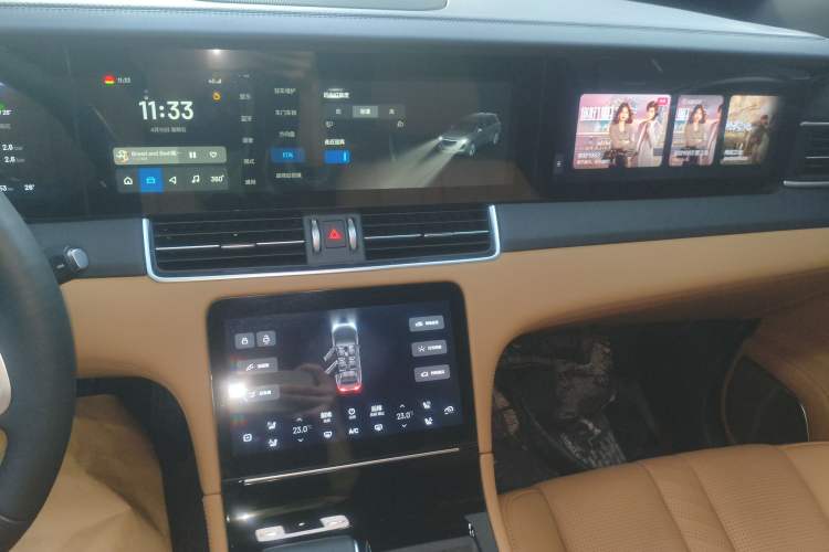 Used Li Auto ONE 2020 Extended-Range 6-Seater Version Audio And AC Panel