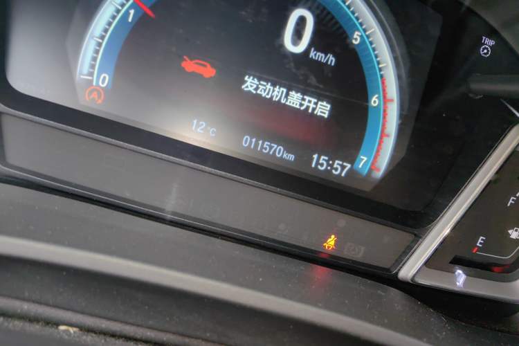 Used Honda Envix 2022 180TURBO CVT Enjoy Edition Odometer Close Up