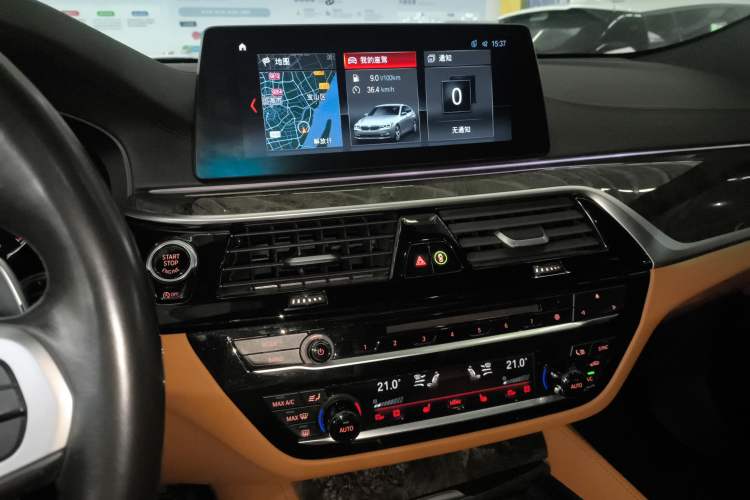 Used BMW 6 Series GT 2018 630i M Sport Package Audio And AC Panel