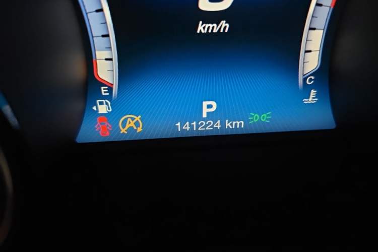 Used Maserati President 2018 3.0T Standard Edition Odometer Close Up