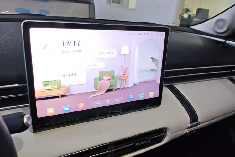 Used Dongfeng NAMMI 01 2024 New Edition 330 Air Audio And AC Panel