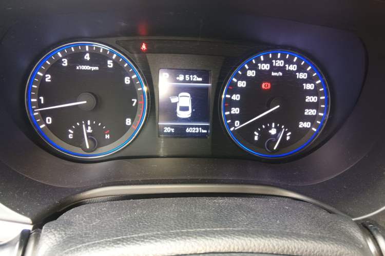 Used Hyundai Mistra 2017 1.8L Automatic Smart GLS China V Standard Odometer Close Up