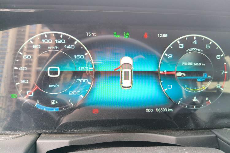 Used JETOUR X90 PLUS 2021 1.5T Manual "Yangfang" 5-Seater Instrument Cluster