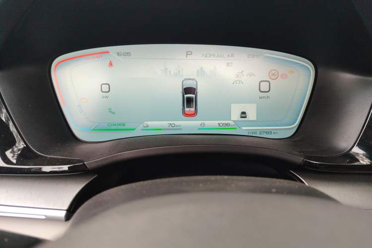 Used BYD Song PLUS New Energy 2023 Champion Edition DM-i 150KM Flagship PLUS Odometer Close Up