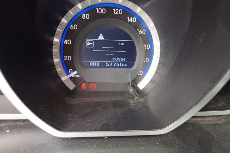 Used Soueast V6 Lingshi 2013 1.5L Manual Flagship Edition Odometer Close Up