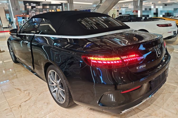 Used Mercedes-Benz E-Class 2023 Facelift E 260 4MATIC Convertible Coupe Rear Left 45 Deg