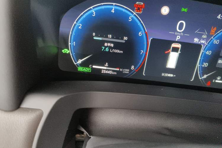 Used Toyota Alphard 2024 Dual-Engine 2.5L Prestige Edition Odometer Close Up