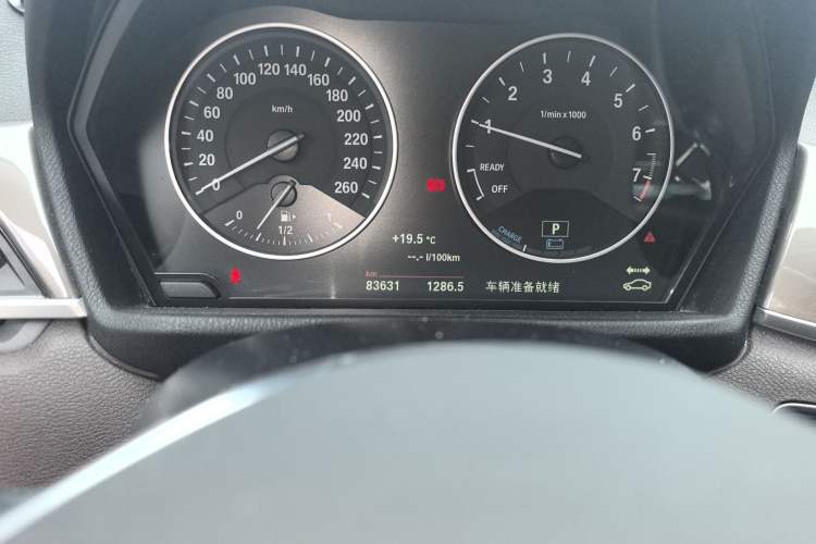 Used BMW X1 New Energy 2018 xDrive25Le Luxury Model Odometer Close Up