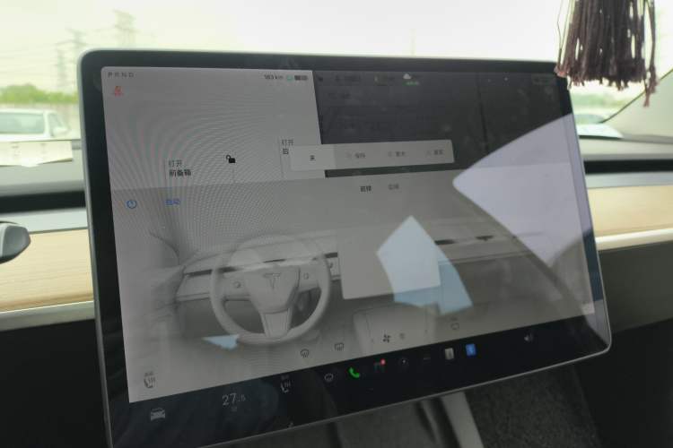 Used Tesla Model 3 2021 Standard Range Rear-Drive Upgraded Version Audio And AC Panel