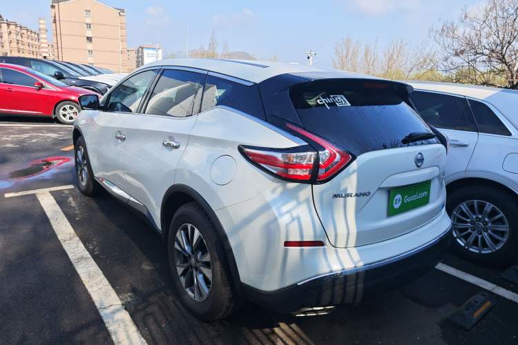 Used Nissan Murano 2021 2.5L XL Two-Wheel Drive Smart Connect Luxury Edition Rear Left 45 Deg