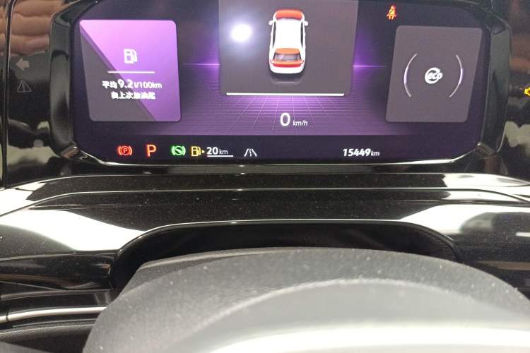 Used Volkswagen Golf 2023 Facelift 280TSI DSG R-Line Lite Odometer Close Up