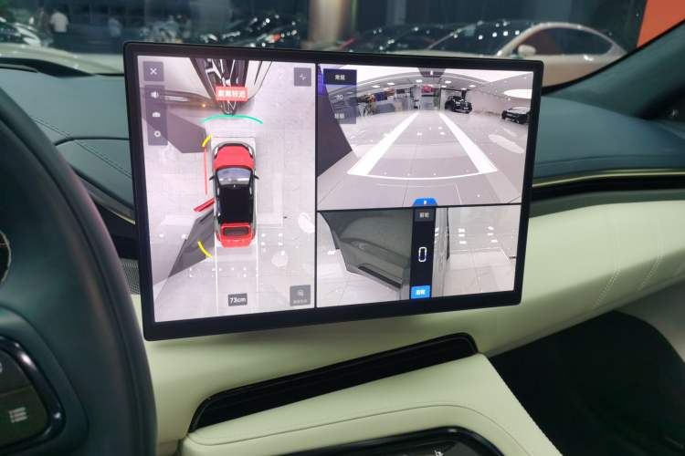 Used Zeekr 001 2024 YOU Edition 100 kWh All-Wheel Drive Audio And AC Panel