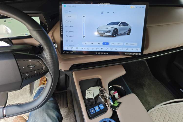 Used Deepal SL03 2022 1.5L 1200 Extended-Range Version Audio And AC Panel