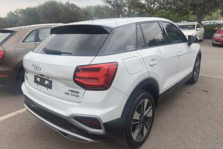 Used Audi Q2L 2022 35 TFSI Fashionable and Elegant Model Rear Right 45 Deg