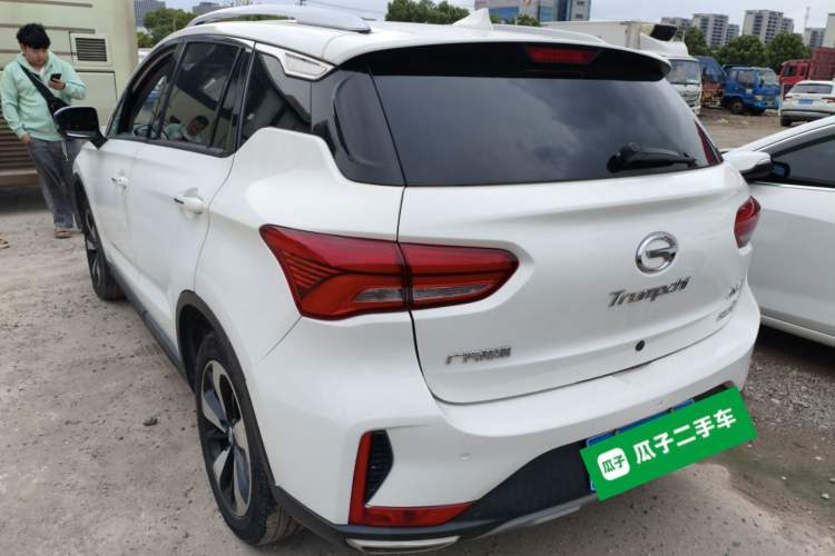Used GAC Trumpchi GS4 2018 235T Automatic Two-Wheel Drive Luxury Smart Connectivity Version Rear Left 45 Deg