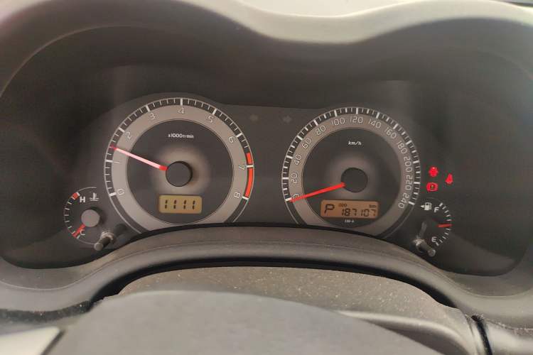 Used Toyota Corolla 2011 1.8L CVT GL-i Instrument Cluster