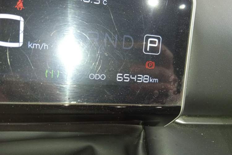 Used NETA X 2023 500 Odometer Close Up