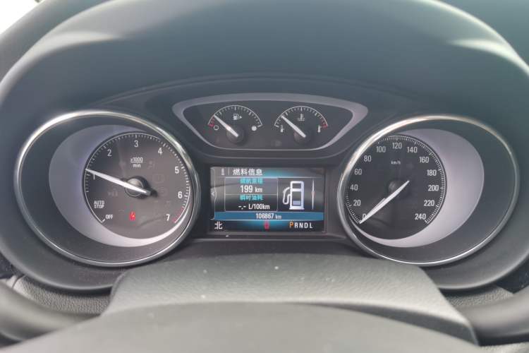 Used Buick Envision 2019 20T Two-Wheel Drive Luxury Version China V Standard Instrument Cluster
