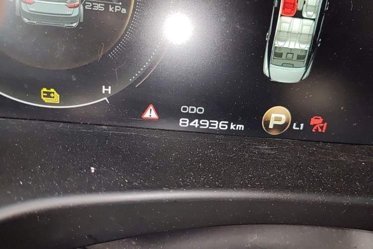 Used Geely Auto Emgrand GT New Energy 2018 1.5T PHEV Yaoxiang Edition Odometer Close Up