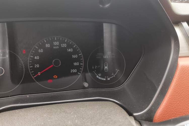 Used HYOSOW S3 2016 S3L 1.5L Manual Premium Edition Odometer Close Up