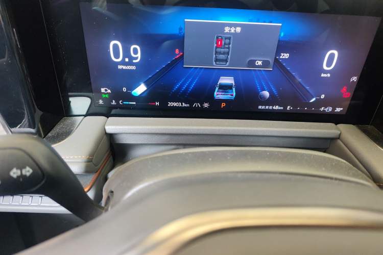 Used Ford Edge 2023 Ford Explorer L 2.0T EcoBoost Four-Wheel Drive 7-Seater Supreme Model Odometer Close Up