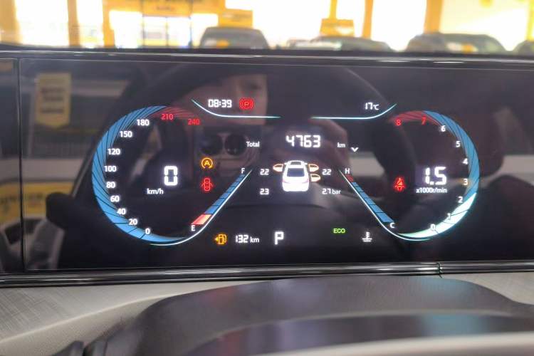 Used CHANGAN Eado 2024 PLUS Blue Whale NE 1.4T GDI DCT High-Energy Edition Instrument Cluster