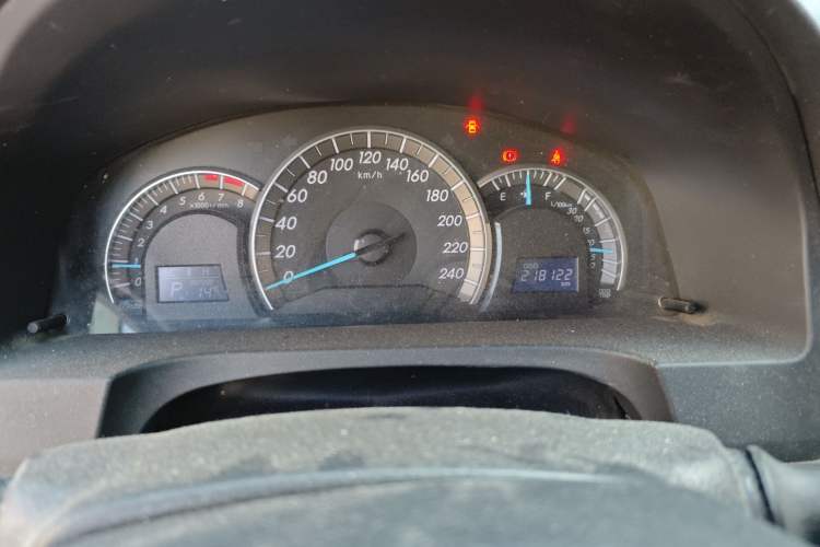 Used Toyota Camry 2012 Junrui 2.0S Radiant Edition Odometer Close Up