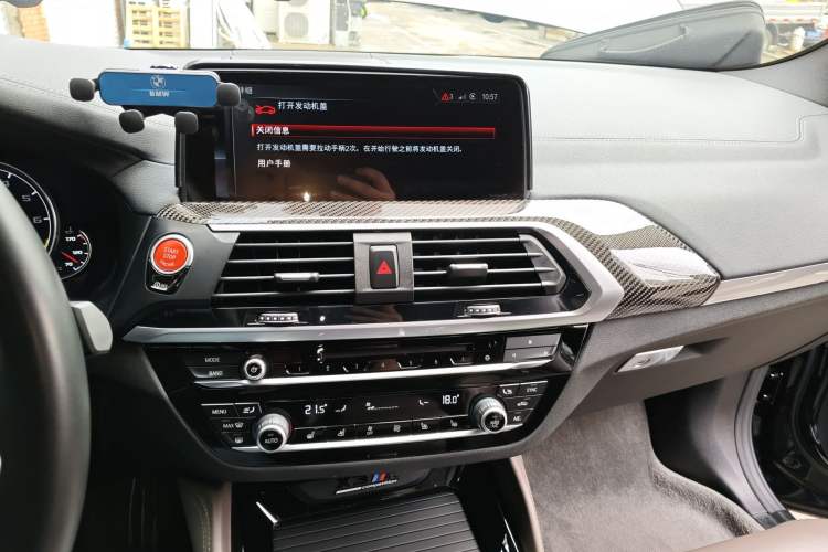 Used BMW X3 M 2019 X3 M Competition Edition Audio And AC Panel