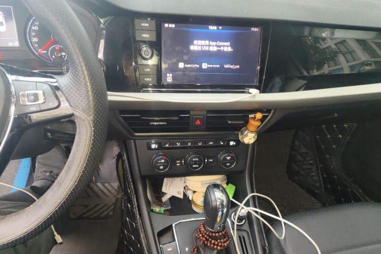 Used Volkswagen Lavida Pure Electric 2019 Enjoyment Edition Audio And AC Panel