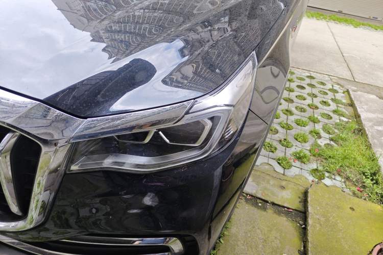 Used Hongqi HS7 2021 2.0T DCT Two-Wheel Drive Smart Connect Flagship Edition Left Front Headlight