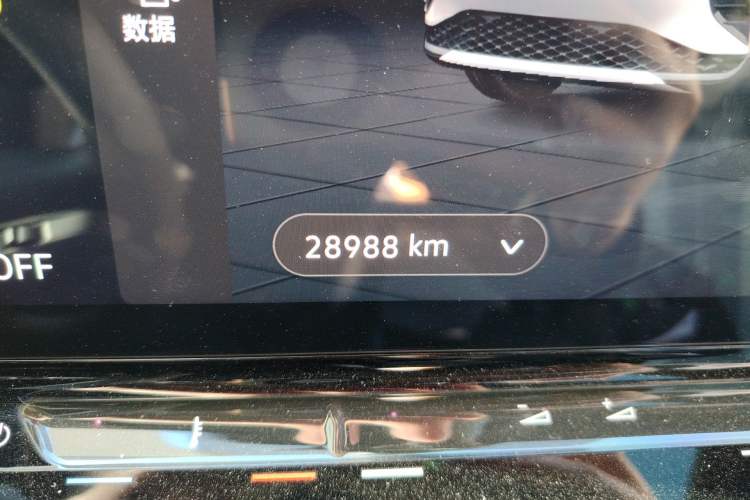 Used Volkswagen ID.4 CROZZ 2024 Pure Edition Limited Edition Odometer Close Up