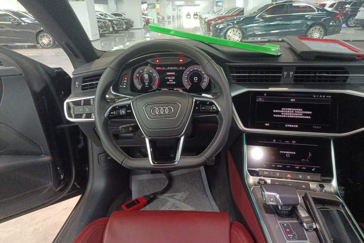 Used Audi A7L 2024 45 TFSI quattro Black Warrior Edition Steering Wheel
