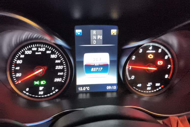 Used Mercedes-Benz C-Class 2016 C 180 L Sport Edition Instrument Cluster