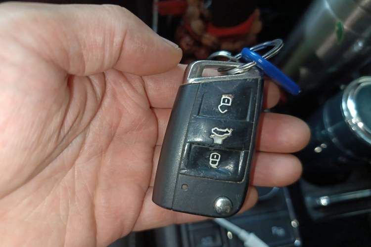 Used Volkswagen Teramont 2017 380TSI Four-Wheel Drive Luxury Edition Vehicle Key