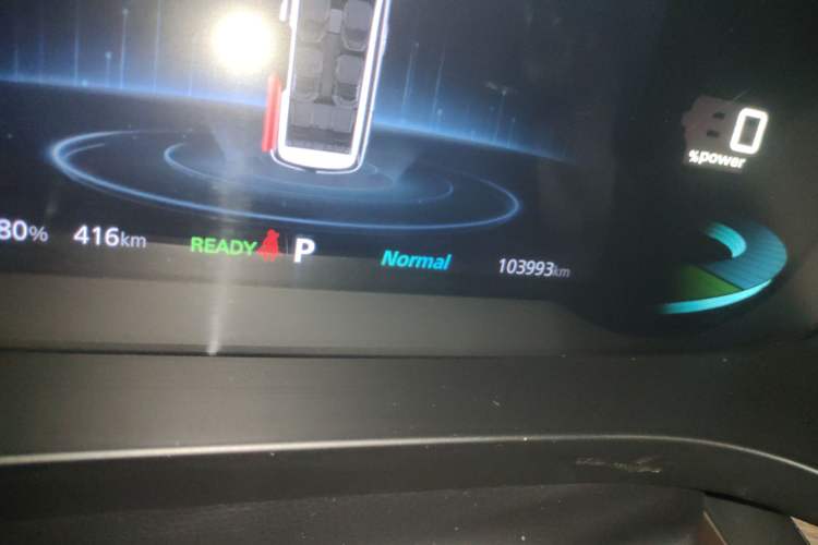 Used Roewe iMAX8 New Energy 2022 Silver Edition Odometer Close Up