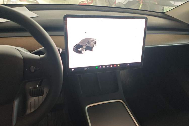 Used Tesla Model Y 2021 Standard Range Rear-Wheel Drive Version Center Console