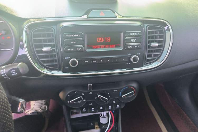 Used Kia Pegas 2017 1.4L Manual Fashion Edition Smart Audio And AC Panel