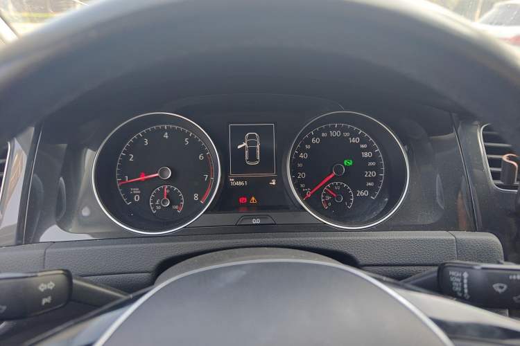 Used Volkswagen Golf 2020 Zhiai Edition 280TSI DSG Comfort Model Instrument Cluster