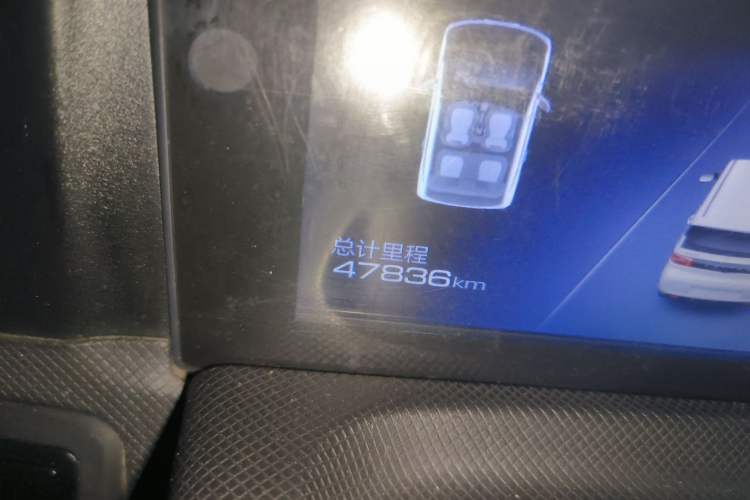 Used Wuling Hongguang MINIEV 2020 Enjoyment Model Lithium Iron Phosphate Odometer Close Up