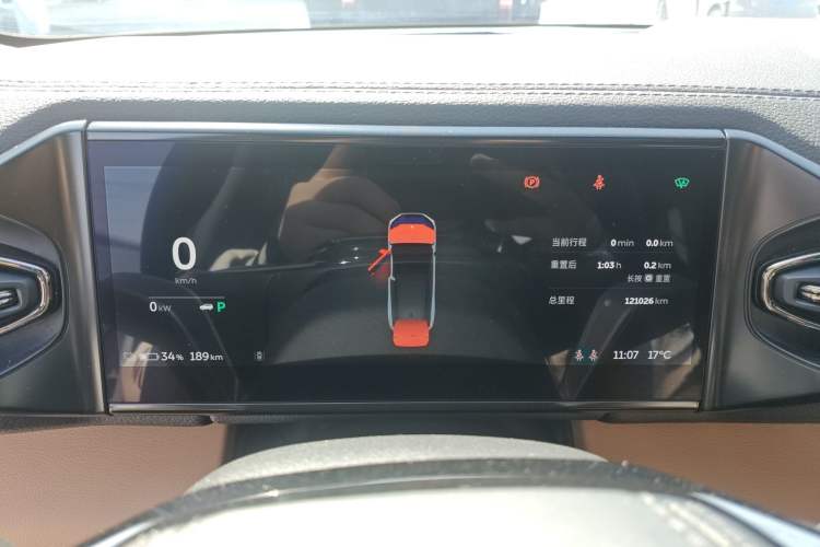 Used Nio ES8 2020 580 km Range Six-Seater Version Instrument Cluster