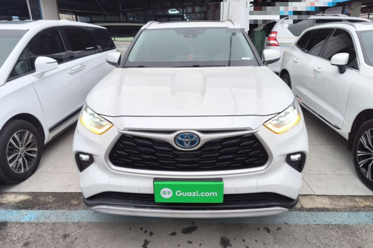 Used Toyota Highlander 2022 Dual-Engine 2.5L Four-Wheel Drive Prestige Version 7 Seats