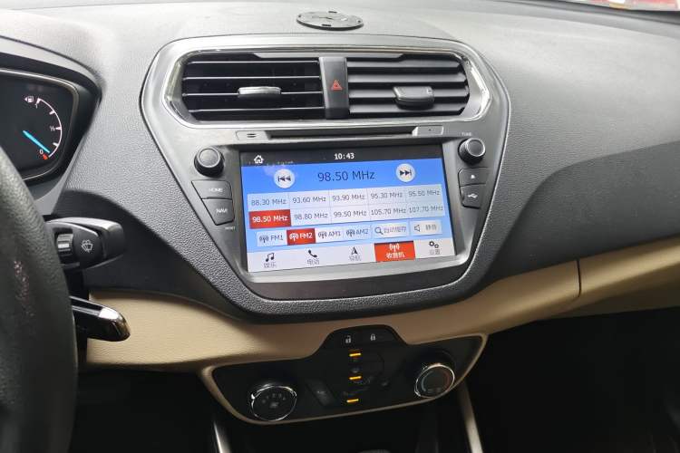 Used Ford Escort 2015 1.5L Automatic Comfort Edition Audio And AC Panel