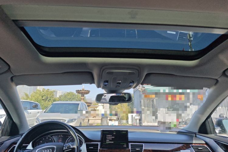 Used Audi A8 2013 A8L 45 TFSI quattro Comfort model Headliner