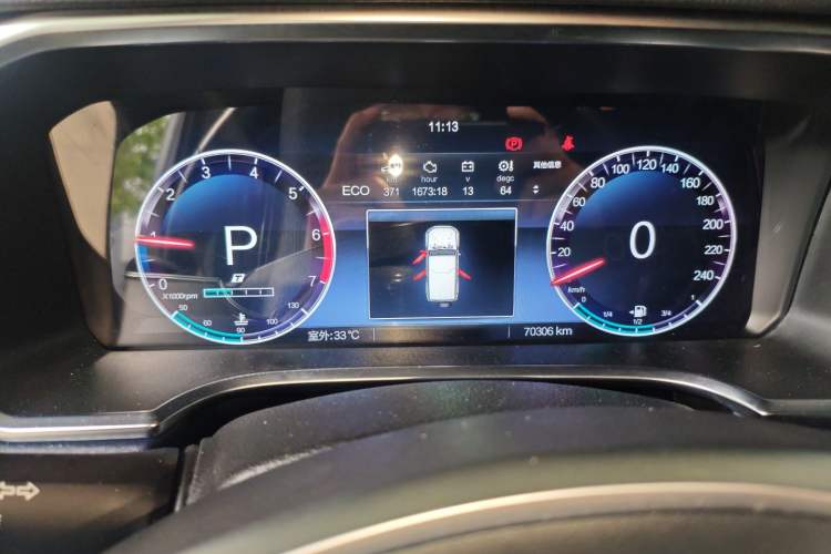 Used BAIC Off-Road BJ40 2022 2.0T Automatic Four-Wheel Drive Ring of the Tower Champion Edition Instrument Cluster